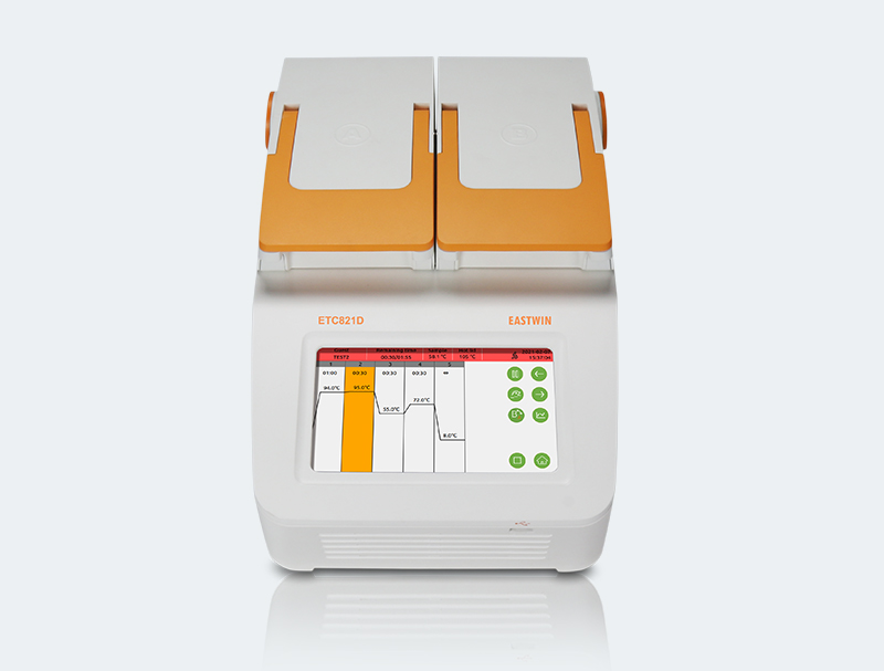Produktfoto: Thermocycler ETC821DG Gradient mit 2 x 48-Well-Doppelblock